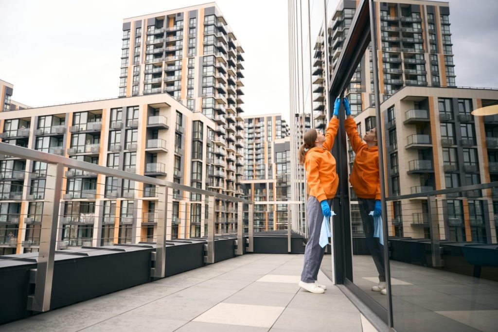 Glass window cleaning Singapore
